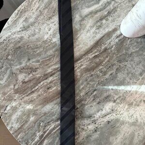 Hugo Boss Striped Black Tie - Made in Italy - 60% OFF (MSRP $110)